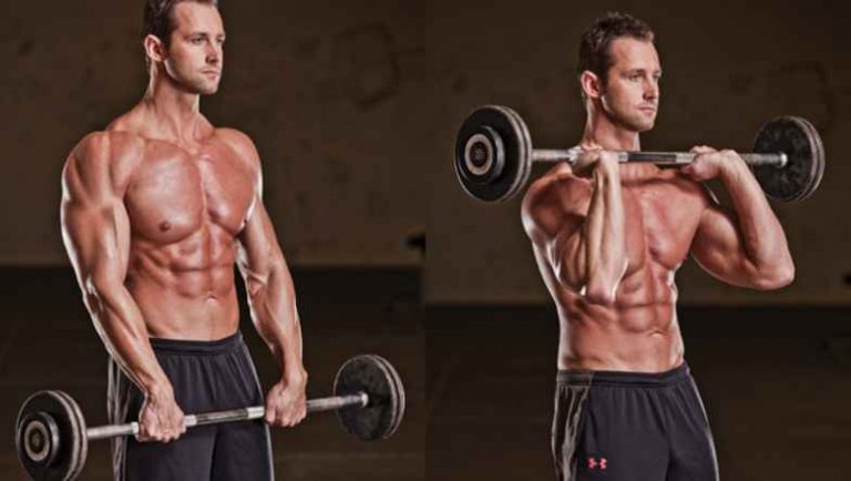 Reverse Barbell Curls