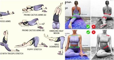 Yoga and Stretching Exercises With Correct Form And Satisfying Results ...