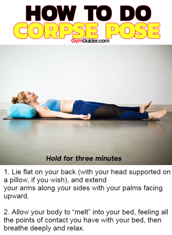 How to do corpse pose