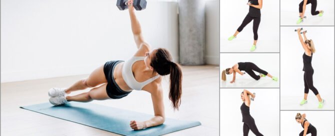 Slim Your Waist With A Pair Of Dumbbells And 5 Exercises